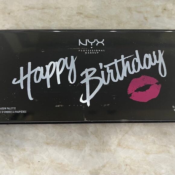 NYX eyeshadow palette special Happy Birthday Ulta gift palette - Picture 1 of 3